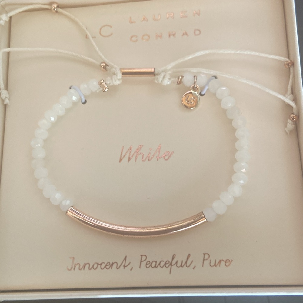 Innocent, peaceful, pure bracelet from Lauren Conrad - Picture 2 of 4